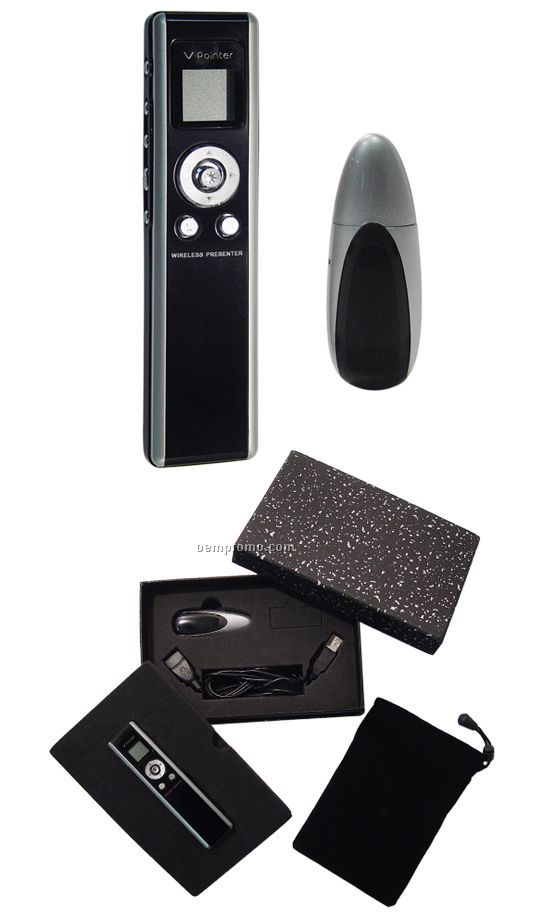 Rechargeable Laser Wireless Presenter With Wireless Mouse Function