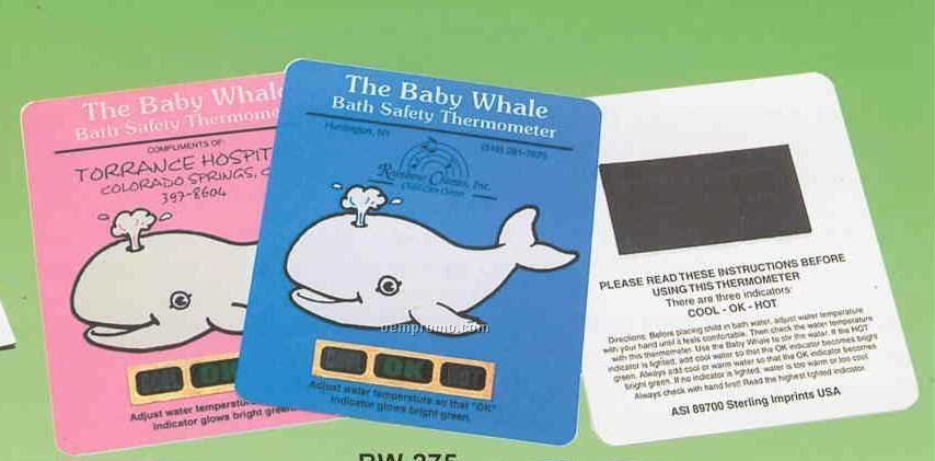 Baby Whale Magnetic Bath Thermometer