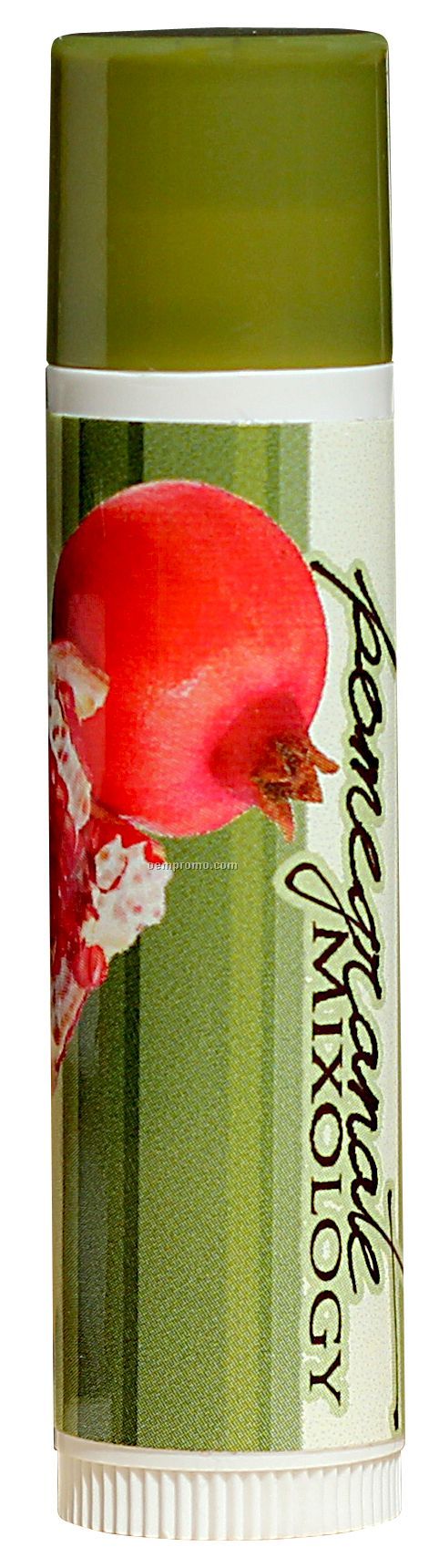 Iced Pear Flavor Spf15 Lip Balm W/Standard Dark Green Cap