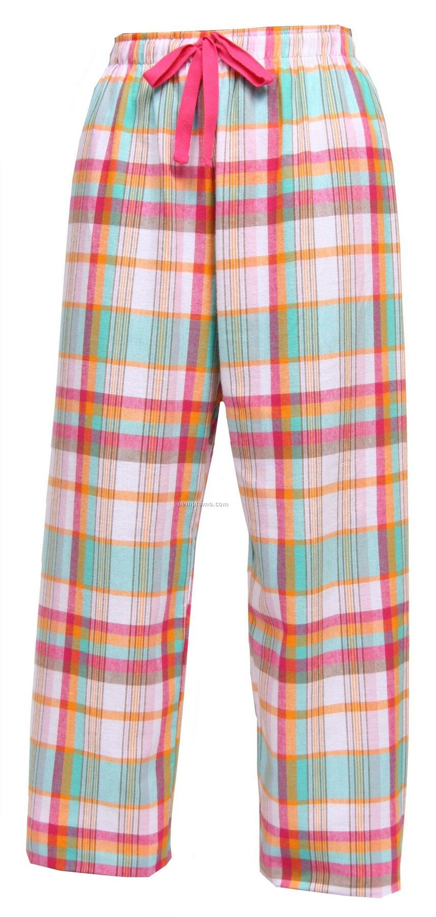 Adult Beach Fashion Flannel Pant With Tie Cord