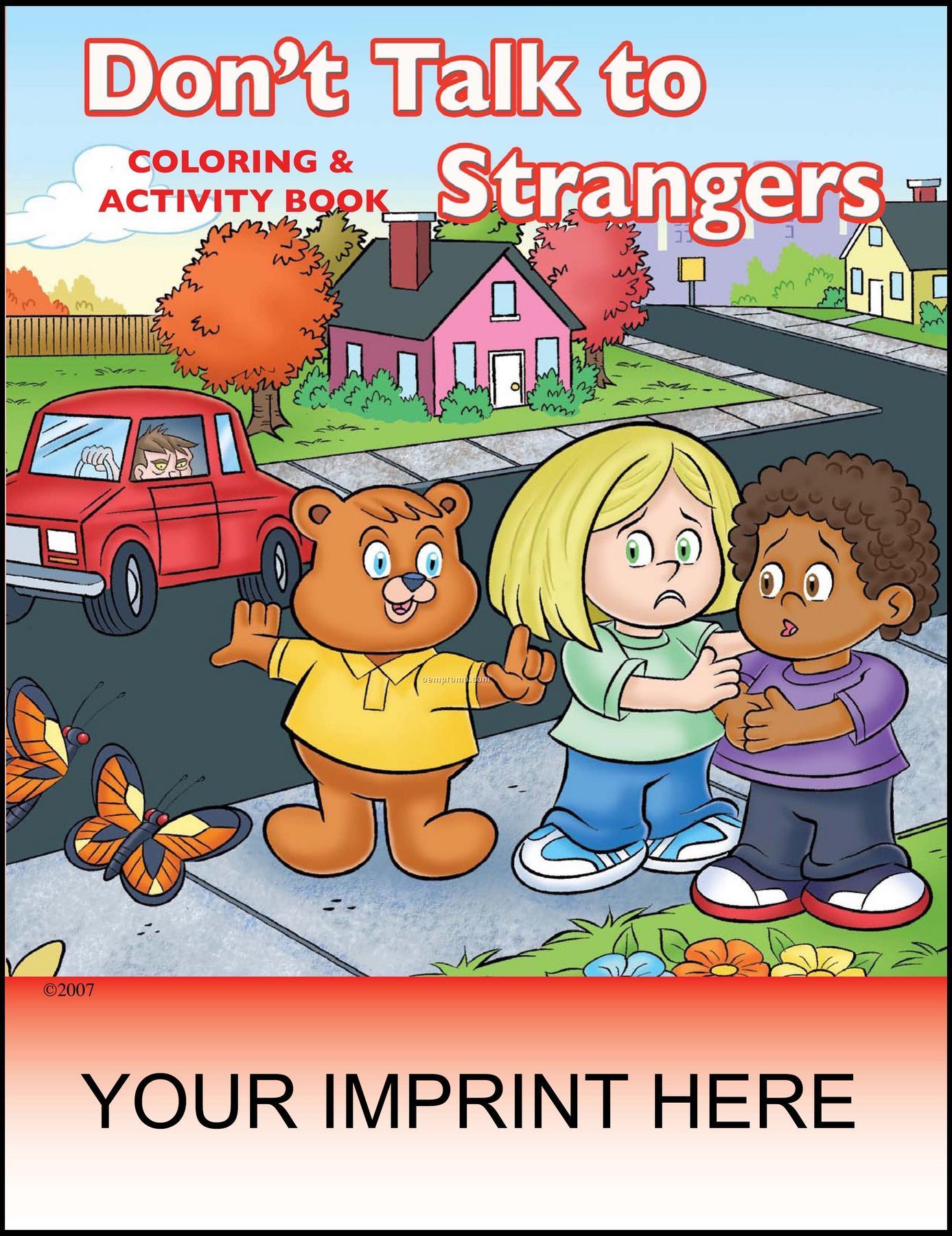 Don't Talk To Strangers Coloring & Activity Book
