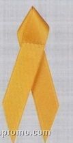 Hope/ Support Satin Awareness Ribbon - Yellow