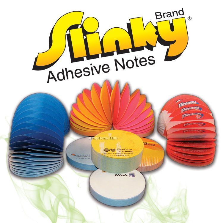 Slinky Brand Adhesive Notes