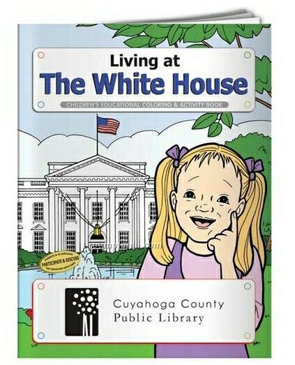Coloring Book - Living At The White House