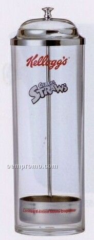 Old Fashioned Acrylic Straw Dispenser Jar