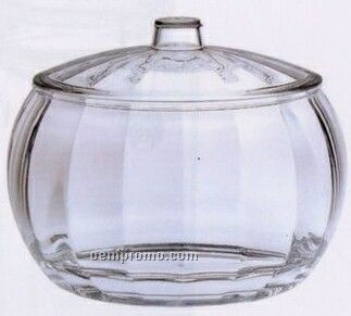 Clear Acrylic Pumpkin Candy Jar With Lid