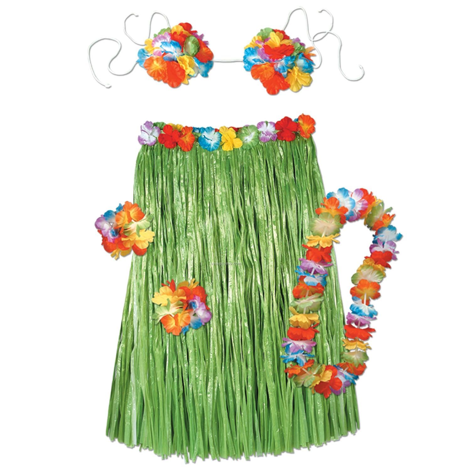 Complete Child Hula Outfit