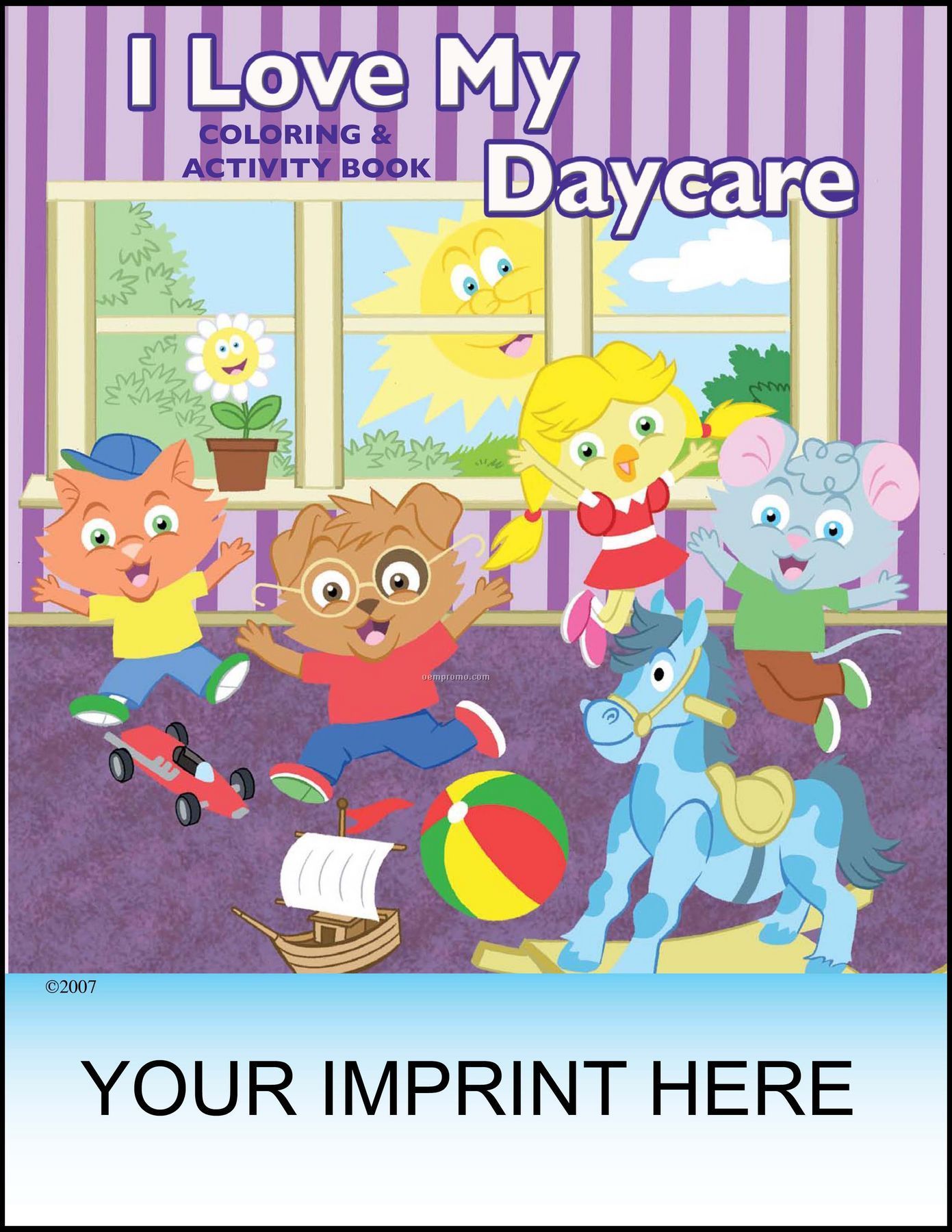 I Love My Daycare Coloring & Activity Book