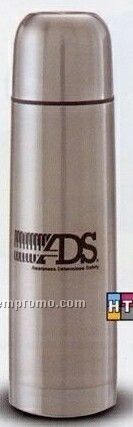 24 Oz. Bullet Shaped Stainless Steel Thermos