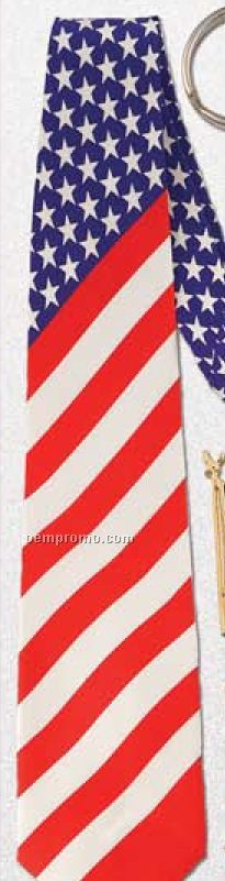 Patriotic & Awareness Usa Flag Tie