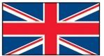 United Kingdom Internationaux Display Flag - 32 Per String (60')