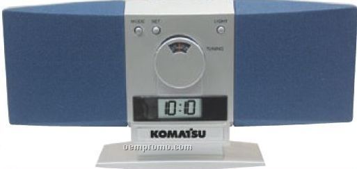 AM/ FM Butterfly Desk Radio With Alarm Clock