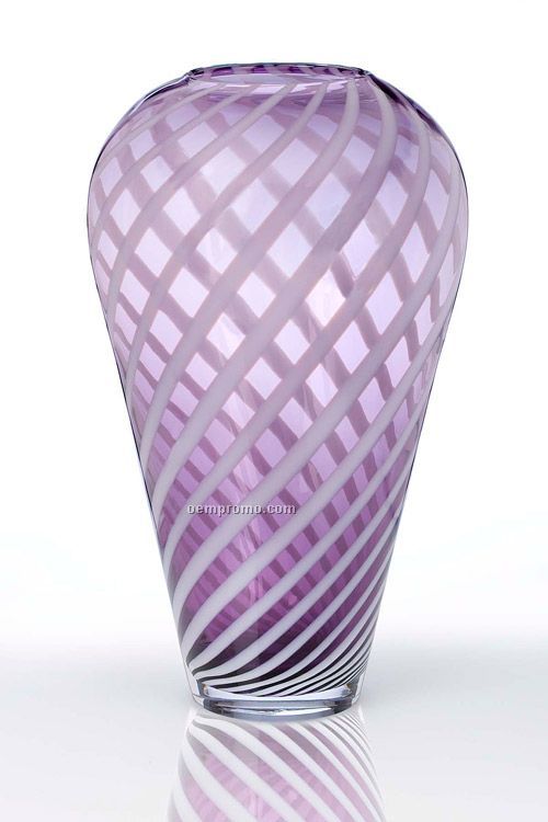 Evolution Urban Safari 15" Striped Vase
