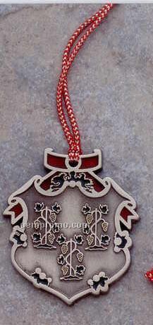 Pewter Holiday Ornaments W/ String