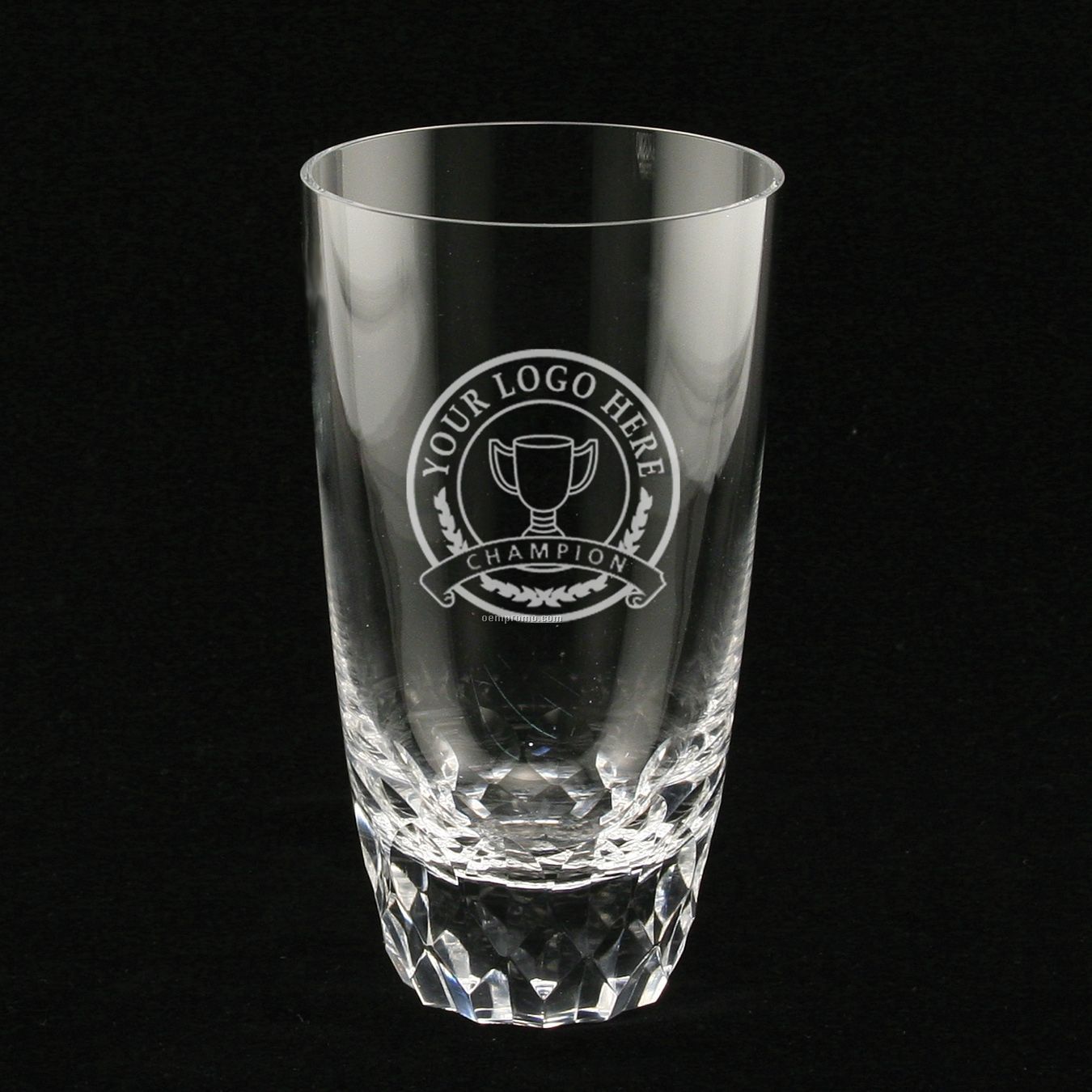 15 Oz. Princeton Hiball Glass (Set Of 2 - Deep Etch)