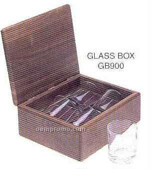 Glass Box W/ Insert (9 1/2"X11 3/4"X4 3/4" )