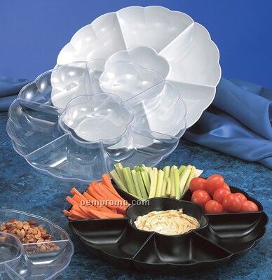 Lightweight Six Compartment Tray (15-3/4