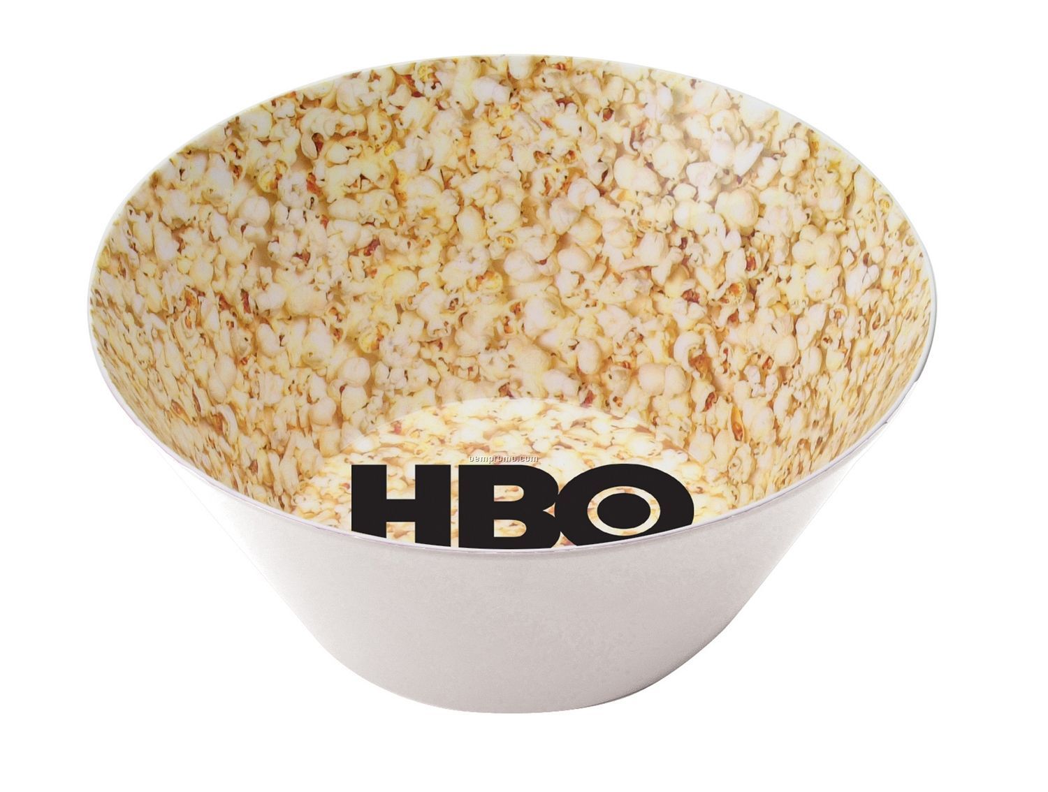 Melamine Popcorn Bowl - One Side Deco