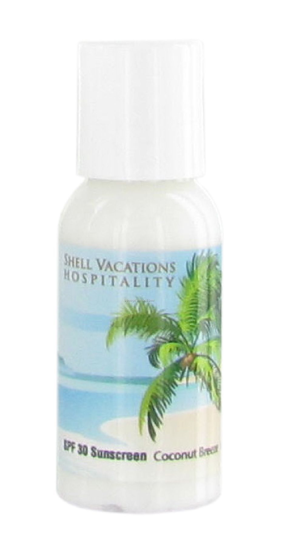 1 Oz. Spf 30 Sunscreen Lotion In Round Bottle