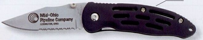 Dakota Cavalier Pocket Knife (Black)