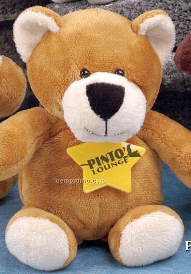 Pudgy Plush Stuffed Bear