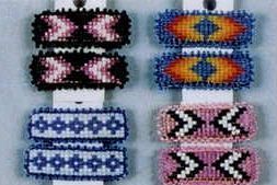 Pair Of Beaded Barrettes (4 Assorted)