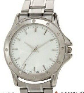 Seafaring Women's Watch With 2 Tone Stainless Steel Band