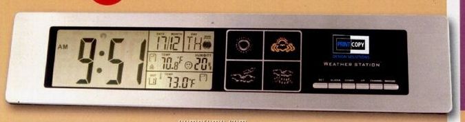 Wireless Weather Station With LED Icons