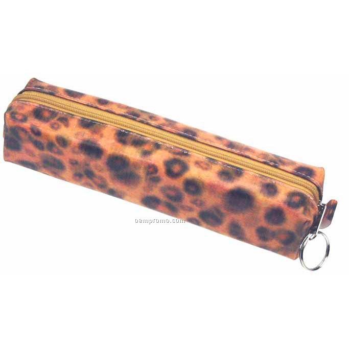 Globo 3d Lenticular Pencil Case ( Leopard)