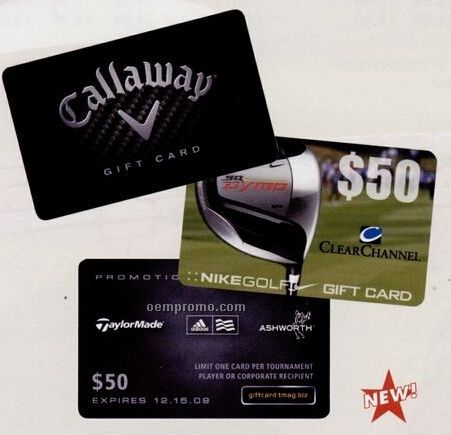 Manufacturer Taylormade 50 Dollar Gift Card