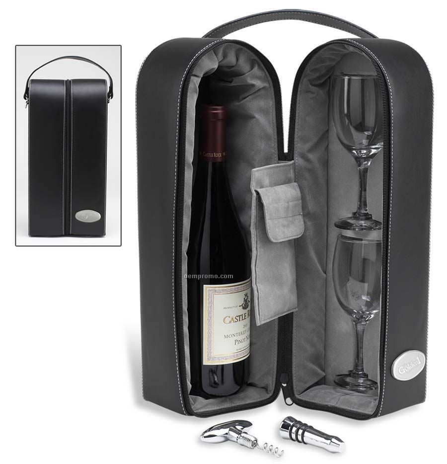 Sunset Elite Wine Carrier Set