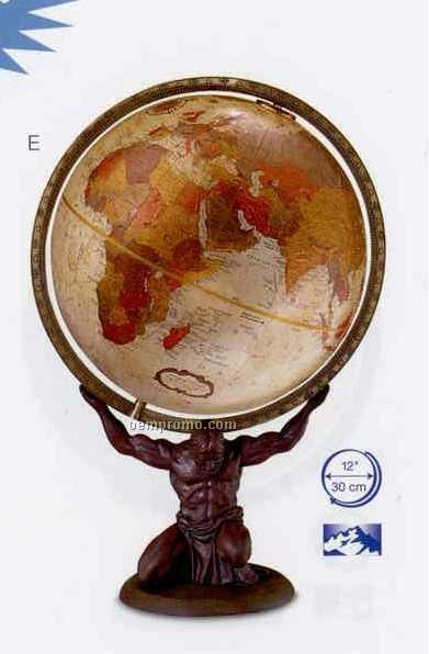 Atlas Bronze Metallic Globe