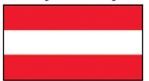 Austria Internationaux Display Flag - 32 Per String (60')