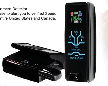 Intellilink Wireless Radar Laser Detector With Red Light Camera Gps Locator