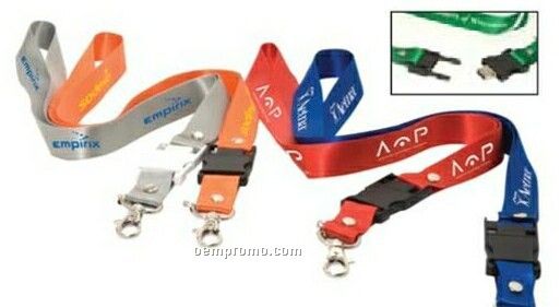 Lanyard USB Memory 2.0 Drive (2 Gb)