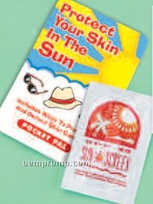 Protect Your Skin In The Sun Pocket Pal & Sunscreen Set (W/Out Personal.)