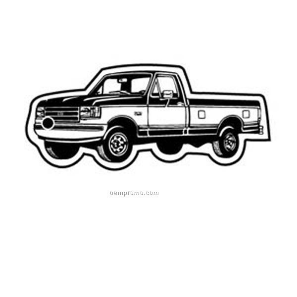 Stock Shape Collection Pickup Truck 2 Key Tag