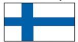 Finland Internationaux Display Flag - 32 Per String (60')