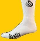 Custom-woven Merino Wool Sport Sock - Crew