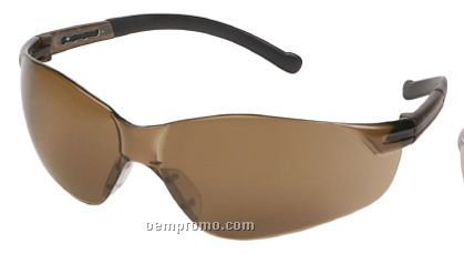 Inhibitor Frameless Rubber Tip Safety Glasses (In/ Out Mirror Lens)