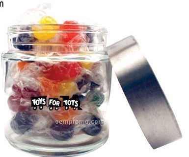 Round Jar With Stainless Steel Lid & Pistachio Nuts ( 2 Day Service)