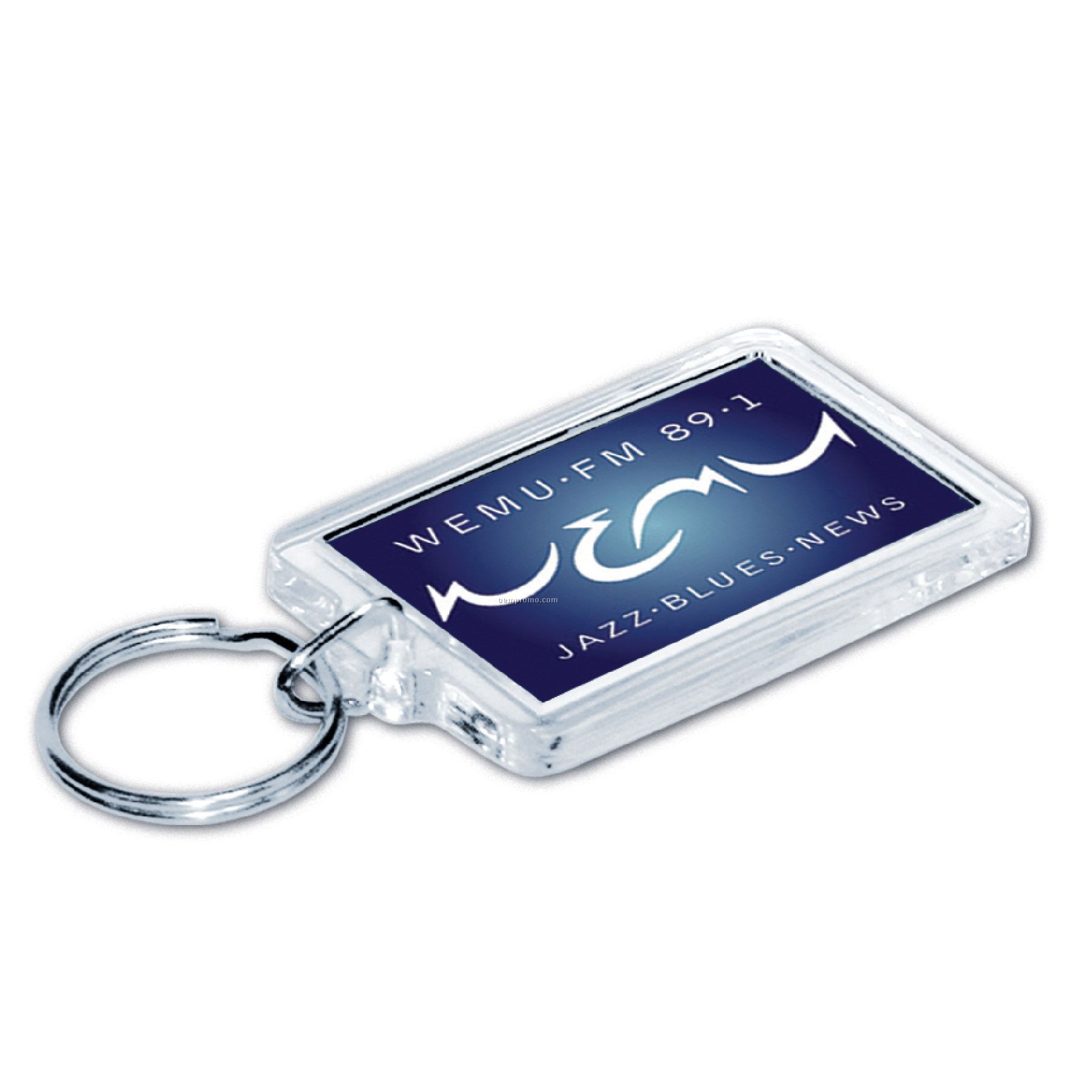 Acrylic Key Tags - Small Rectangle