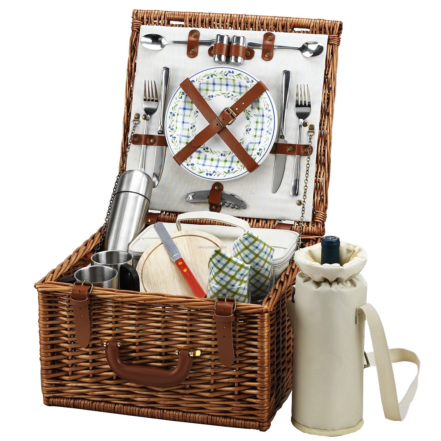 Cheshire Picnic Basket For Two With Coffee Set