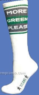 Custom-woven Merino Wool Sport Sock - Knee High