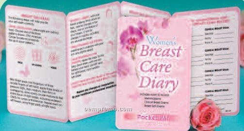 Women's Breast Care Diary Pocket Pal (English)