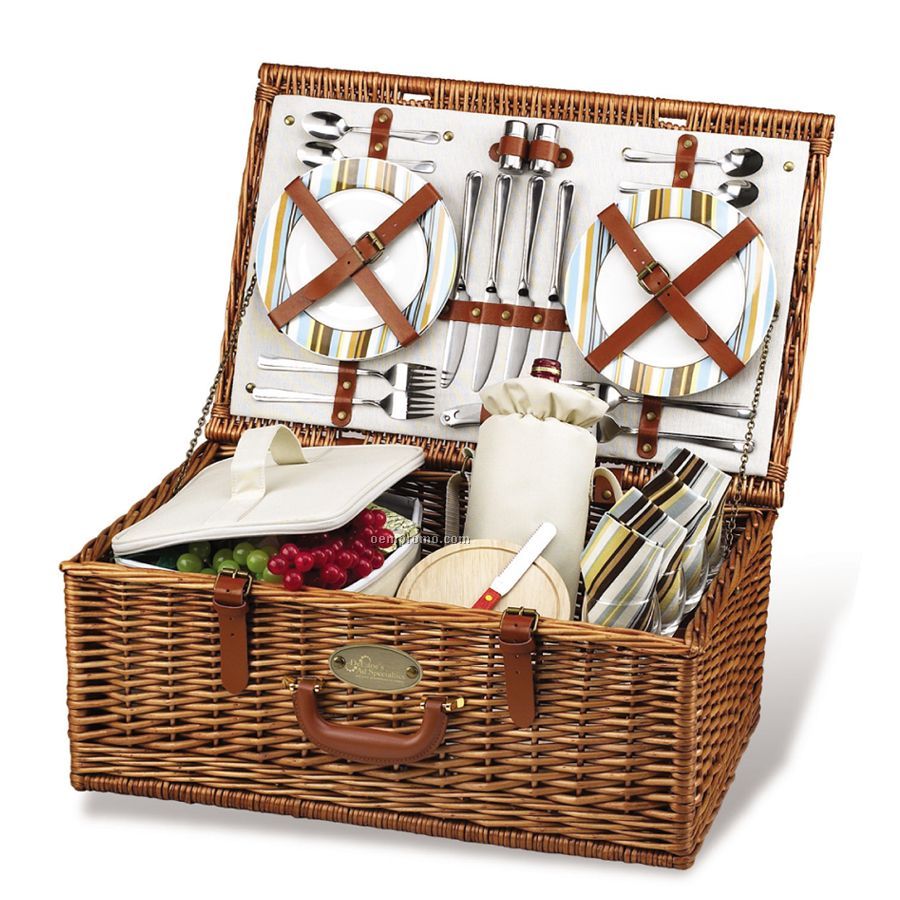 Dorset Picnic Basket For Four