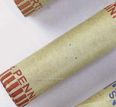 $.01 Bagged Coin Cartridge Wrappers ($.50 Roll)