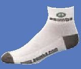 Custom-woven Merino Wool Sport Sock - Quarter