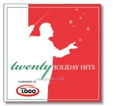 Twenty Holiday Hits Compact Disc In Greeting Card/ 20 Songs