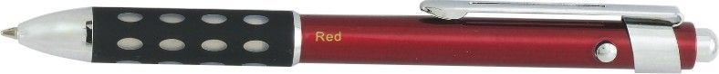D-series Red 3-in-1 Multi Functional Pen (Laser Engraved)